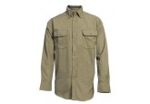 Flame Resistant Tan Work Shirt, FR work shirt