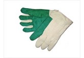 30 oz Green Hot Mill Gloves, 2" Cuff