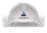 MSA Hard Hat Custom Printed Logo