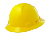 Briggs Full Brim Hard Hat, Yellow HBFE-7L