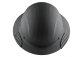 Carbon Fiber Matte Black Full Brim Hard Hat HDC-17KG w/ FREE SHIPPING