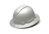 Pyramex RidgeLine Shiny White Graphite HP54116S Full Brim