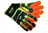 Hi- Viz Joker MX2545 Old School Impact Glove, oil rig gloves