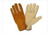 Split back leather drivers gloves