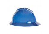 Blue MSA Full Brim Hard Hat 454732, blue Hard hats