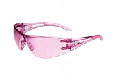 Radians Optima 06767ID Women's Safety Glasses with Pink Lens 