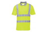 lass 2 Hi Viz Yellow Short Sleeve Polo Shirt TSS