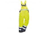 Lined Bib Pants, Hi Viz Yellow Portwest S489