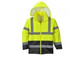 Portwest UH443 Classic Two Tone Water Proof Rain Jacket