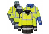 Long Hi Viz Traffic Jacket