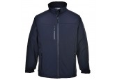 Navy Blue Softshell Fleece Lined Jacket Portwest UTK50