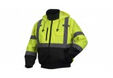 Pyramex RJ3110H Type R - Class 3 Hi-Vis Lime Bomber Heated Jacket