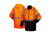 Pyramex RP3120 Class 3 Hi-Vis Orange Parkas