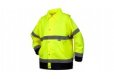 Pyramex RRWJ3110 Premium Hi-vis Rainwear Jacket