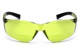 Pyramex S2514R15 ZTEK Readers Bifocal safety Glasses, IR 1.5 Pale Green + 1.5 Lens