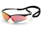 Pyramex SB6345SP PMXtreme Safety Glasses, Ice Orange Lens, Cord