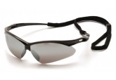 Pyramex SB6370SP PMXtreme Safety Glasses, Silver Lens, Cord