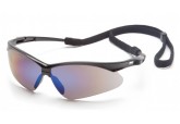 Pyramex SB6375SP PMXtreme Safety Glasses, Blue Lens, Cord