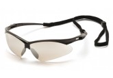 Pyramex SB6380SP PMXtreme Safety Glasses, Indoor/Outdoor Lens, Cord