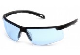 Pyramex SB8660D Ever-Lite Safety Glasses, Infinity Blue Lens