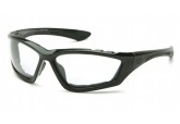 Pyramex SB8710DTP Safety Glasses, Clear AF Lens, Padded Frame