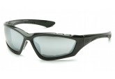 Pyramex SB8770DP Safety Glasses, Silver Lens, Padded Frame