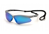 Pyramex SS6365SP PMXtreme Safety Glasses, Ice Blue Lens, Cord