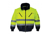 Portwest UPJ50 Hi Visibility 3-in1 Jacket