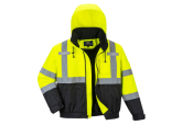 Hi Visibility Premium 2-in-1 Bomber Jacket, SHIPS FREE