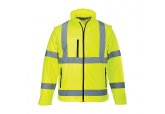 Hi Visibility Yellow Soft Shell Jacket Portwest US 428 