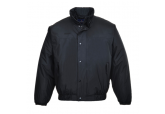 Portwest US533 Black Falkirk Bomber Jacket