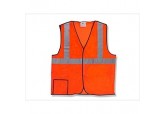 Class 2 Orange Mesh Breakaway Safety Vest