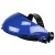 Blue Ratchet Headgear with Adjustable Headband