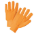 Cotton Corded Double Palm Glove, 18 oz-Orange (DZ)