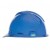 Blue MSA Hard Hat with Ratchet Suspension, MSA 475359