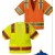 Portwest US373 Class 3 Safety Vest with Sleeves & Zipper