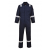 Portwest UFR21 Navy Blue Flame Resistant Super Light Weight Anti Static Coveralls, 7 oz