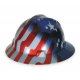 MSA 10071157 Hard Hat with Stars and Stripes