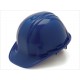 blue hard hat