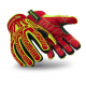 Cold weather impact gloves