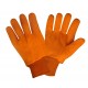 18 oz Hi Visibility Orange Double Palm Cotton Corded Gloves ( DZ )