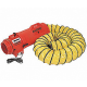 Allegro 9536-25 Axial 8'' DC Plastic Blower with Canister and 25' Ducting
