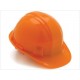 Pyramex Cap Style Orange Hard Hat with Ratchet Suspension