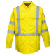 Portwest FR95 Flame Resistant Hi Vis Long Sleeve Shirt
