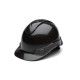 Pyramex RidgeLine Shiny Black Graphite HP44117S Cap Style