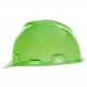 MSA Hard Hat, Cap Style Lime Green MSA 815565, ratchet suspension hard hat, msa hard hats