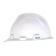 MSA White Hard Hat with Ratchet Suspension 475358, msa hard hats online