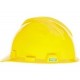 Yellow MSA Hard Hat 463944, yellow hard hats