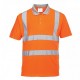 Class 2 hi Visibility Short Sleeve Polo Shirt Portwest RT22 