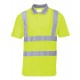 lass 2 Hi Viz Yellow Short Sleeve Polo Shirt TSS